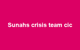 Sunahs Crisis Team CIC